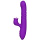 ARMONY FULLY GSPOT VIBRADOR RABBIT CON LENGUA ESTIMULADORA EFECTO CALOR VIOLETA