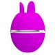 PRETTY LOVE VIBRADOR DE SILICONA REDONDO GEMINI BALL MORADO