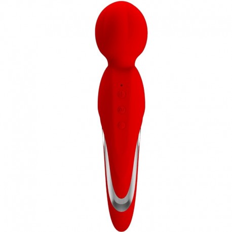 PRETTY LOVE WALTER VIBRADOR WAND ROJO