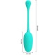 PRETTY LOVE KNUCKER HUEVO VIBRADOR RECARGABLE VERDE AGUA