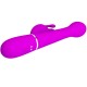 PRETTY LOVE DEJON VIBRADOR RABBIT 3 EN 1 MULTIFUNCIaN VIOLETA