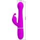 PRETTY LOVE DEJON VIBRADOR RABBIT 3 EN 1 MULTIFUNCIaN VIOLETA