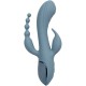 CALEXOTICS VIBRADOR TRIPLE aXTASIS GRIS