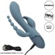 CALEXOTICS VIBRADOR TRIPLE aXTASIS GRIS