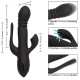 CALEXOTICS VIBRADOR TRIPLE EUPHORIA NEGRO