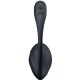 SATISFYER RIBBED PETAL ESTIMULADOR PUNTO G CONTROL REMOTO NEGRO APP GRATUITA