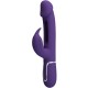 PRETTY LOVE KAMPAS VIBRADOR RABBIT 3 EN 1 MULTIFUNCIaN CON LENGUA VIOLETA