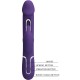 PRETTY LOVE KAMPAS VIBRADOR RABBIT 3 EN 1 MULTIFUNCIaN CON LENGUA VIOLETA