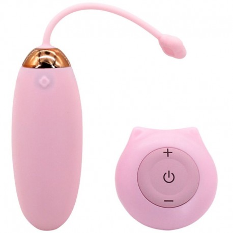 ARMONY KITTY FUN HUEVO VIBRADOR CONTROL REMOTO 10 VIBRACIONES ROSA