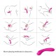 ARMONY LEGEND VIBRADOR SILICONA FUCSIA