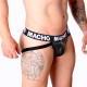 MACHO MX25NC JOCK CUERO NEGRO L