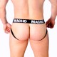 MACHO MX27GR JOCK CUERO GRIS BEIGE XL