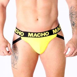 MACHO MX25A JOCK AMARILLO LYCRA S