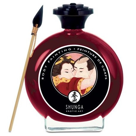 SHUNGA PINTURA CORPORAL DE FRESAS Y CAVA