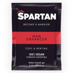 SPARTAN - GEL POTENCIADOR ERECCIÃN EFECTO FRÃO-CALOR 100% VEGANO 4ML