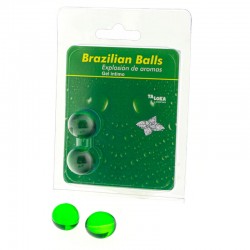 TALOKA - BRAZILIAN BALLS GEL ÃNTIMO MENTA 2 BOLAS