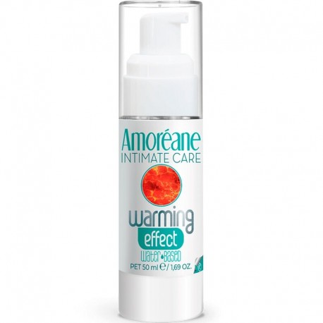 AMOREANE LUBRICANTE BASE DE AGUA EFECTO CALOR 50 ML