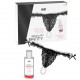 INTT RELEASES PANTY BRASILEaA NEGRA CON PERLAS Y GEL LUBRICANTE 50 ML
