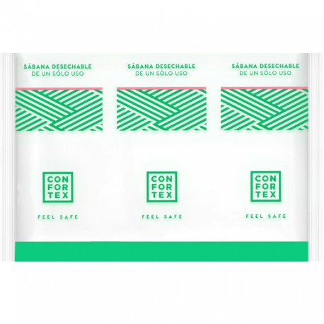 CONFORTEX SABANAS HIGIaNICAS DESECHABLES EN BOLSA INDIVIDUAL