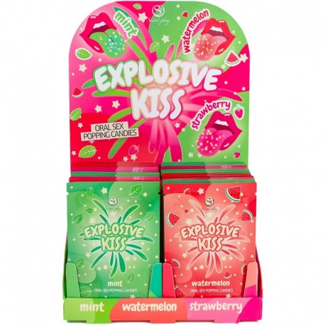 SECRET PLAY EXPOSITOR CARAMELOS EXPLOSIVOS 48 UNIDADES