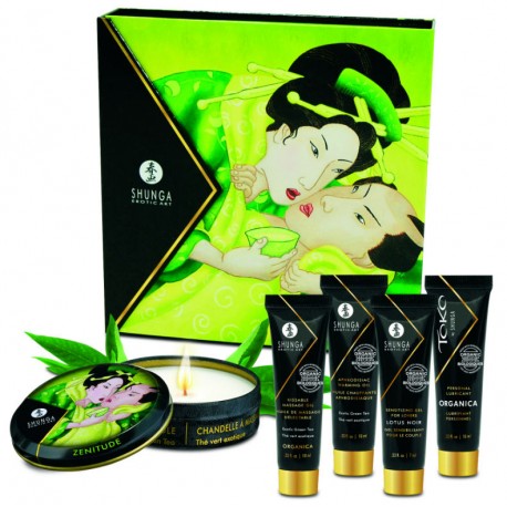SHUNGA KIT SECRET GEISHA TE VERDE ORGANICO