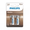 PHILIPS ALKALINE PILA C LR14 BLISTER2