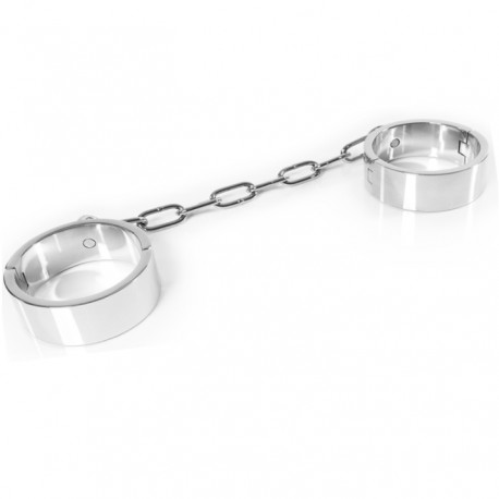METAL HARD ESPOSAS TOBILLO CON LLAVE ALLEN SUMISIaN BDSM