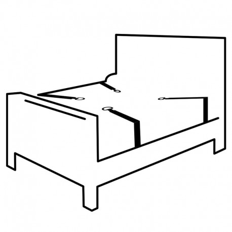 DARKNESS SET DE ATADURAS PARA LA CAMA