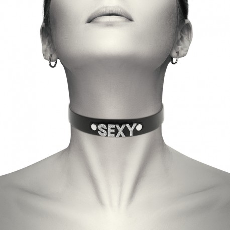 COQUETTE CHIC DESIRE CHOKER CUERO VEGANO SEXY