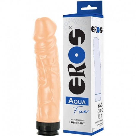 EROS AQUA FUN DILDO CON LUBRICANTE BASE AGUA