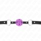 KINK MORDAZA DE BOLA 45 CM MORADO DURA HUECA 635 X 2 CM