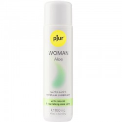 PJUR WOMAN ALOE LUBRICANTE BASE AGUA 100 ML