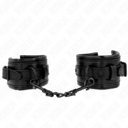 KINK - MUÃEQUERAS AJUSTABLE NEGRO 20-30 CM X 6 CM