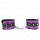 KINK MUaEQUERAS FORRADAS PREMIUM NEGRO CON CORREA VIOLETA NEGRO AJUSTABLE 17 29 CM X 6 CM