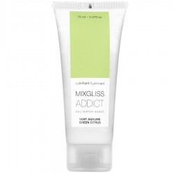 MIXGLISS - LUBRICANTE BASE AGUA SABOR A CÃTRICOS 70 ML