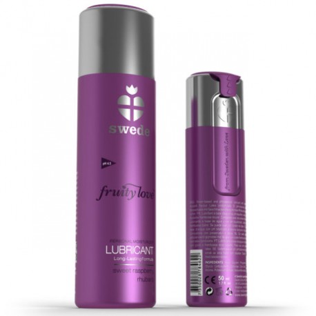 SWEDE FRUITY LOVE LUBRICANTE FRAMBUESAS Y ACELGA ROJA 100 ML