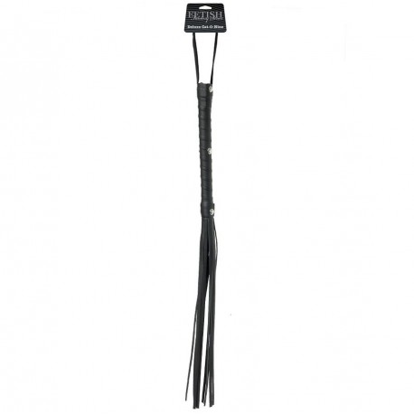 FETISH FANTASY LIMITED EDITION LATIGO AZOTADOR PIEL NEGRO