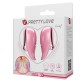 PRETTY LOVE LEAF PINZAS VIBRATORIAS PARA PEZONES ROSA