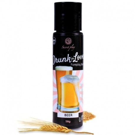 SECRETPLAY LUBRICANTE DRUN IN LOVE CERVEZA 60 ML