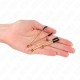 KINK PINZAS PARA PEZONES FINA DORADO 7 CM