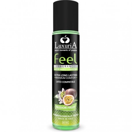 INTIMATELINE LUXURIA FEEL LUBRICANTE BASE AGUA FRUTA DE LA PASION 60 ML