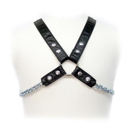 LEATHER BODY CHAIN HARNESS II
