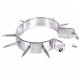 METAL HARD COLLAR ESCLAVO BDSM CON PUNTAS