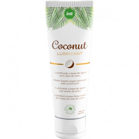 INTT LUBRICANTE VEGANO A BASE DE AGUA CON SABOR INTENSO A COCO