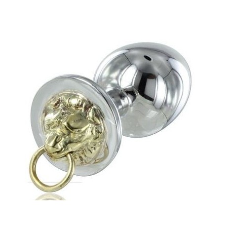 METAL HARD PLUG ANAL ACERO TIGRE