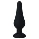 INTENSE ANAL PLUG PIPO M SILICONE NEGRO 11 CM