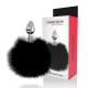 DARKNESS EXTRA BUTTPLUG ANAL CON COLA NEGRO 7 CM