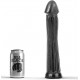 ALL BLACK PLUG DILDO 31 CM