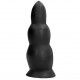 ALL BLACK ANAL PLUG 23 CM