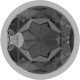 INTENSE PLUG ANAL METAL ALUMINIO CON CRISTAL NEGRO TALLA M